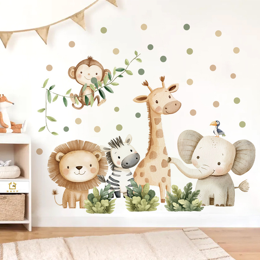Baby Nursery Needs - Pegatinas de pared de animales del