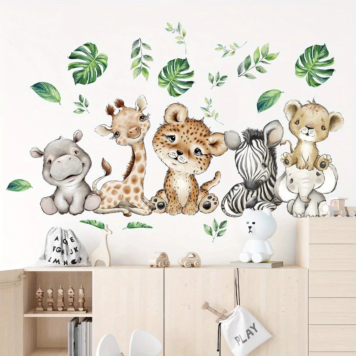 Wall Decal Nursery - 1 unidad de pegatinas de pared