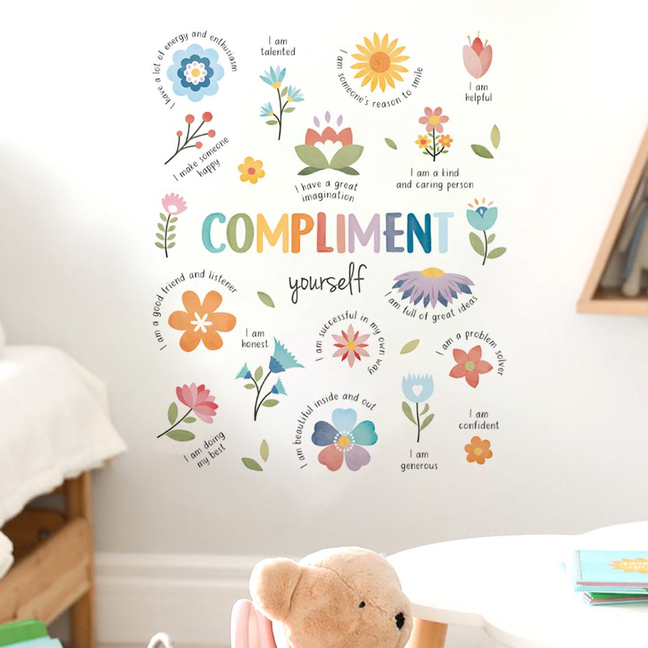Baby Nursery Wall Stickers - Pegatinas de pared con frases inspiradoras