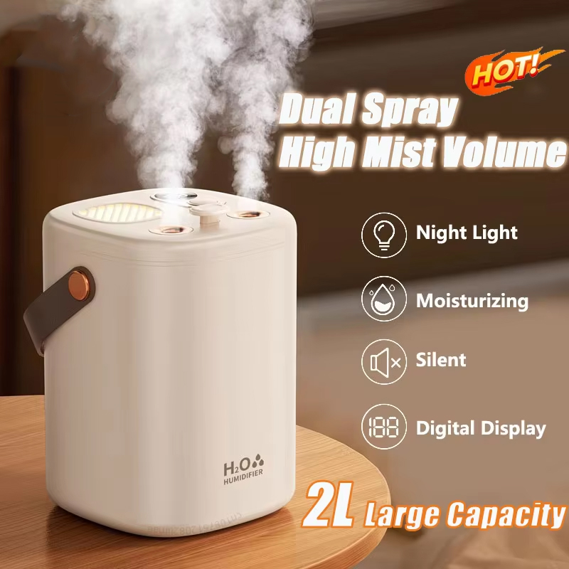 Baby Nursery Humidifier - Humidificador ultrasónico de 2L para habitación