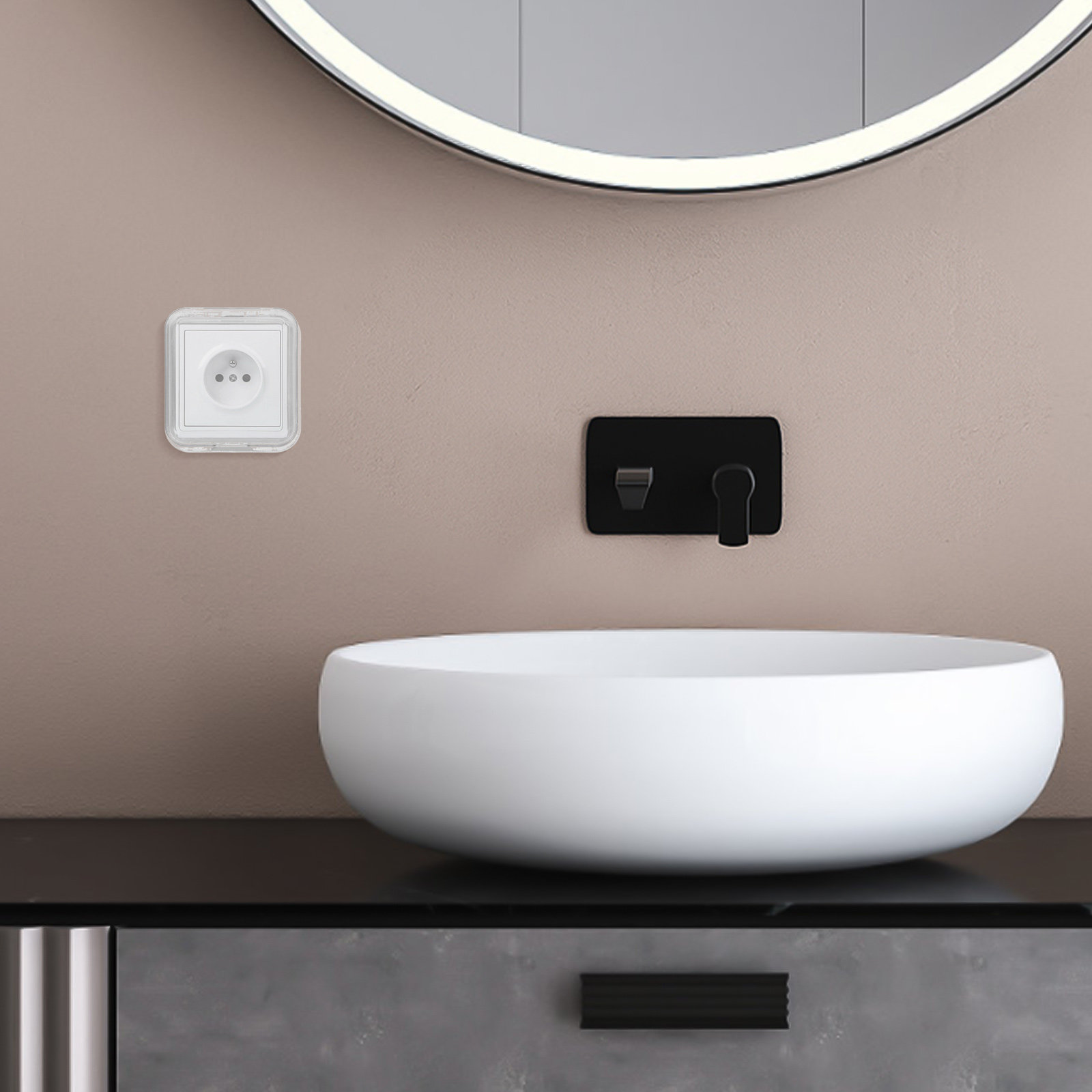 Outlet Cover Childproof - Protectores de enchufes a prueba de