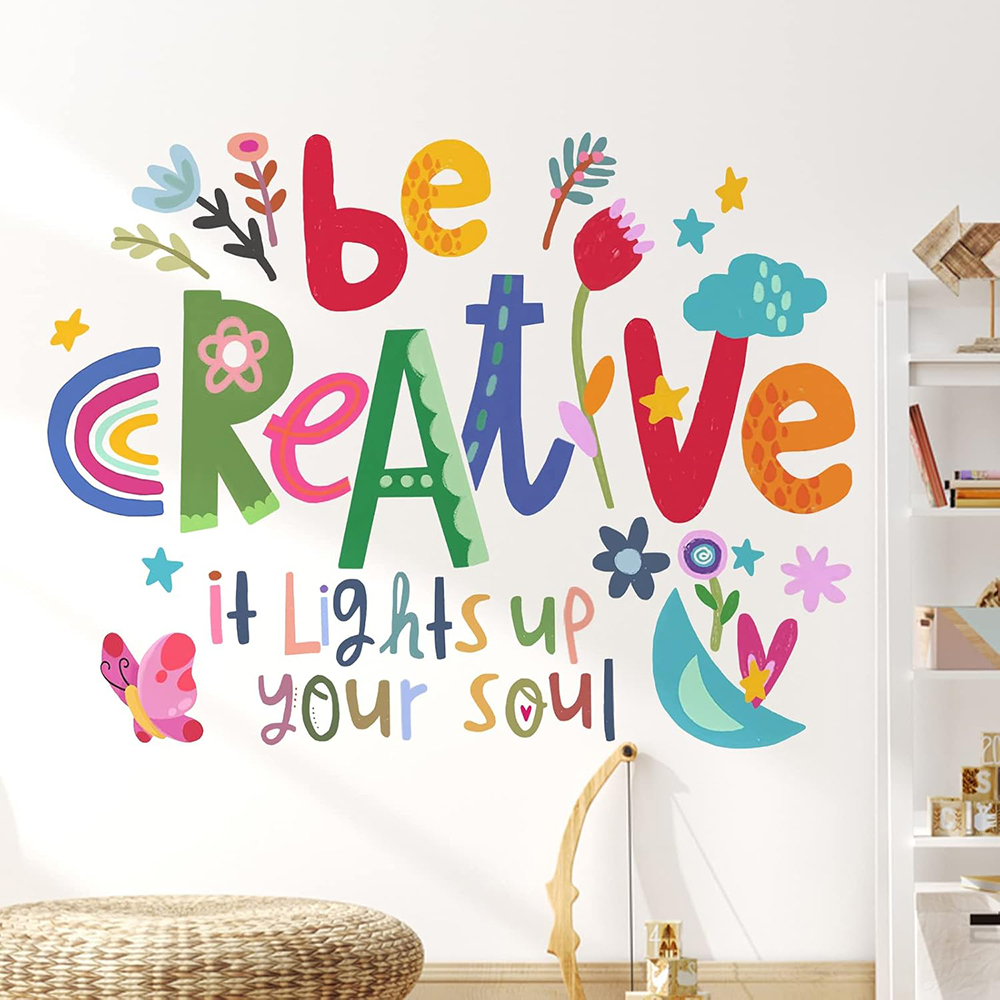 Baby Nursery Needs - Be Creative-pegatinas de pared con cita