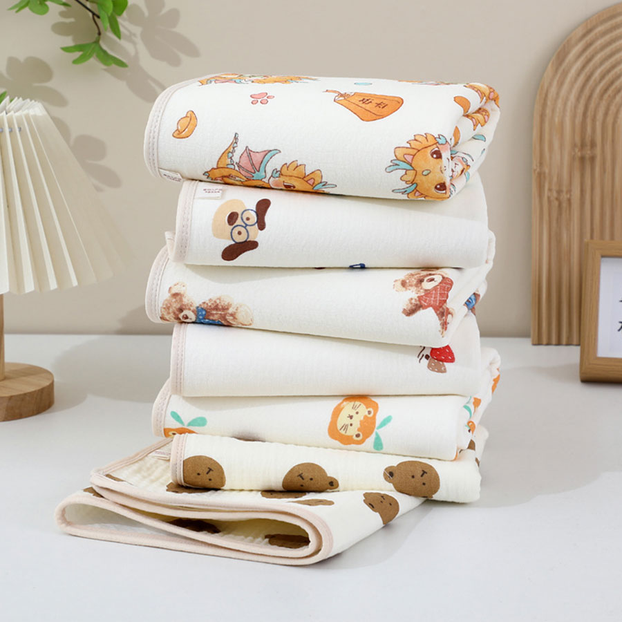 Baby Mattress Waterproof - Pañal de algodón lavable con dibujos