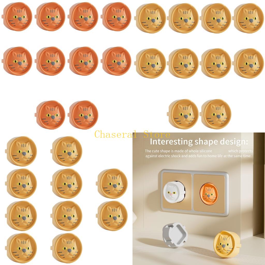 Outlet Cover Childproof - Paquete E7CE 10 Uds. cubierta silicona