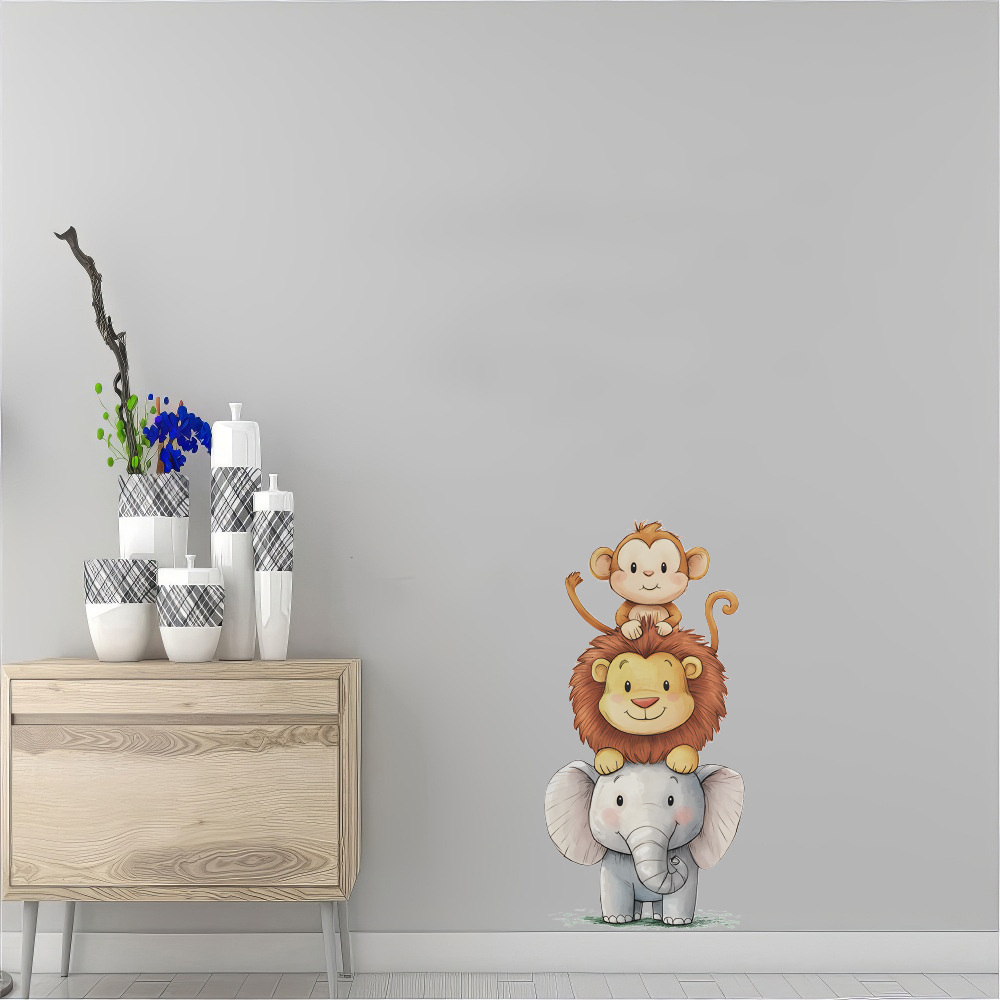 Adhesivos de Pared de Animales - Baby Nursery Wall Stickers reseña y precio