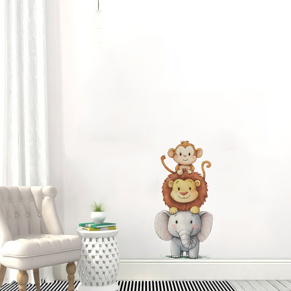 Adhesivos de Pared de Animales - Baby Nursery Wall Stickers reseña y precio