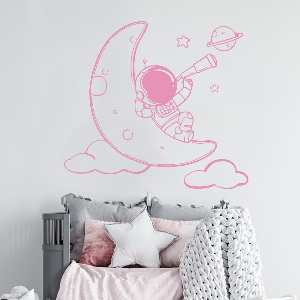 Calcomanía de pared de astrona - Baby Nursery Package reseña y precio