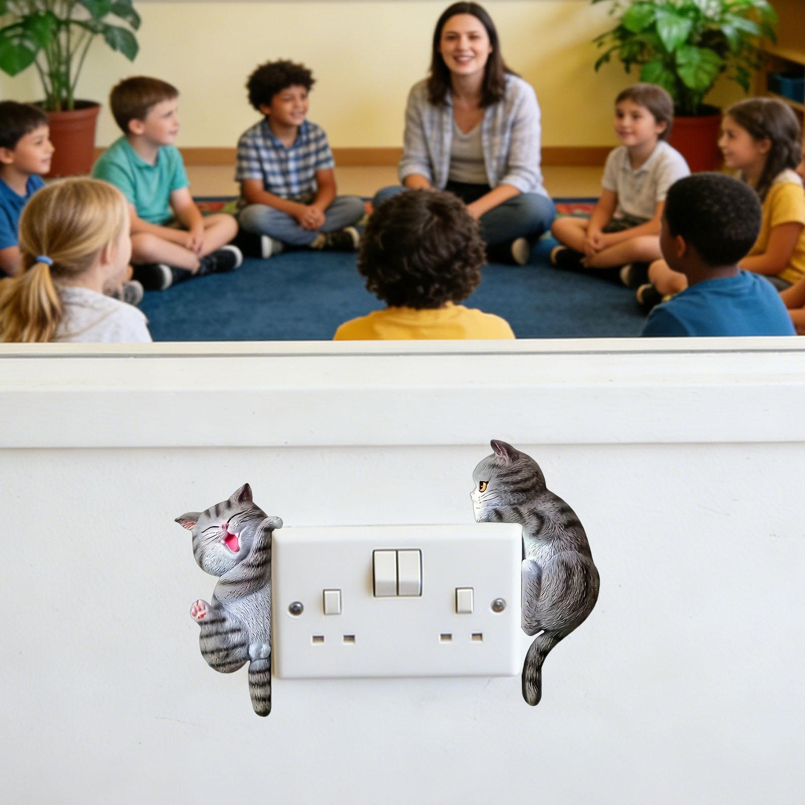Pegatinas de botón de luz, 2 p - Outlet Cover Childproof reseña y precio