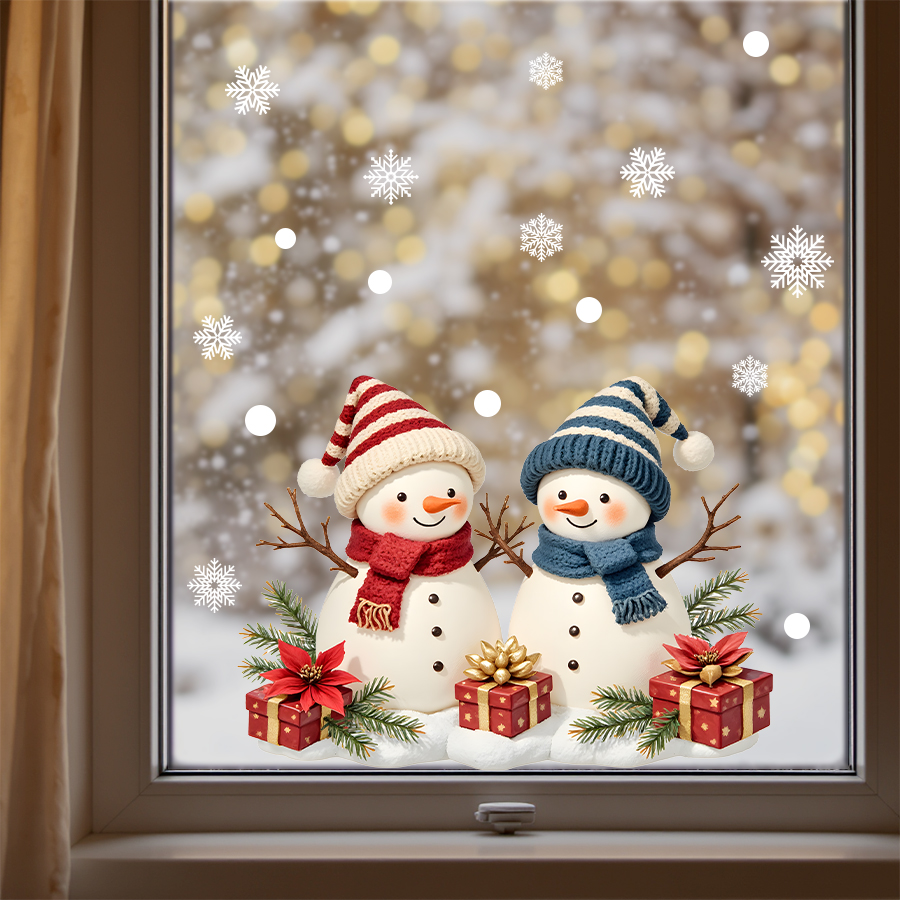 ​ Pegatinas navideñas para ven - Wall Decal Nursery reseña y precio