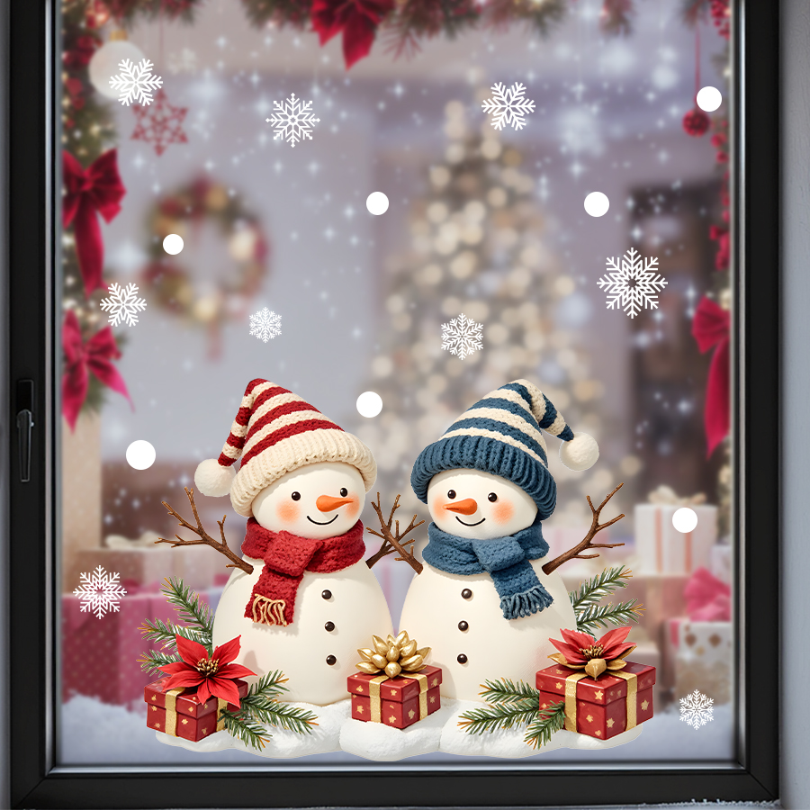 ​ Pegatinas navideñas para ven - Wall Decal Nursery reseña y precio
