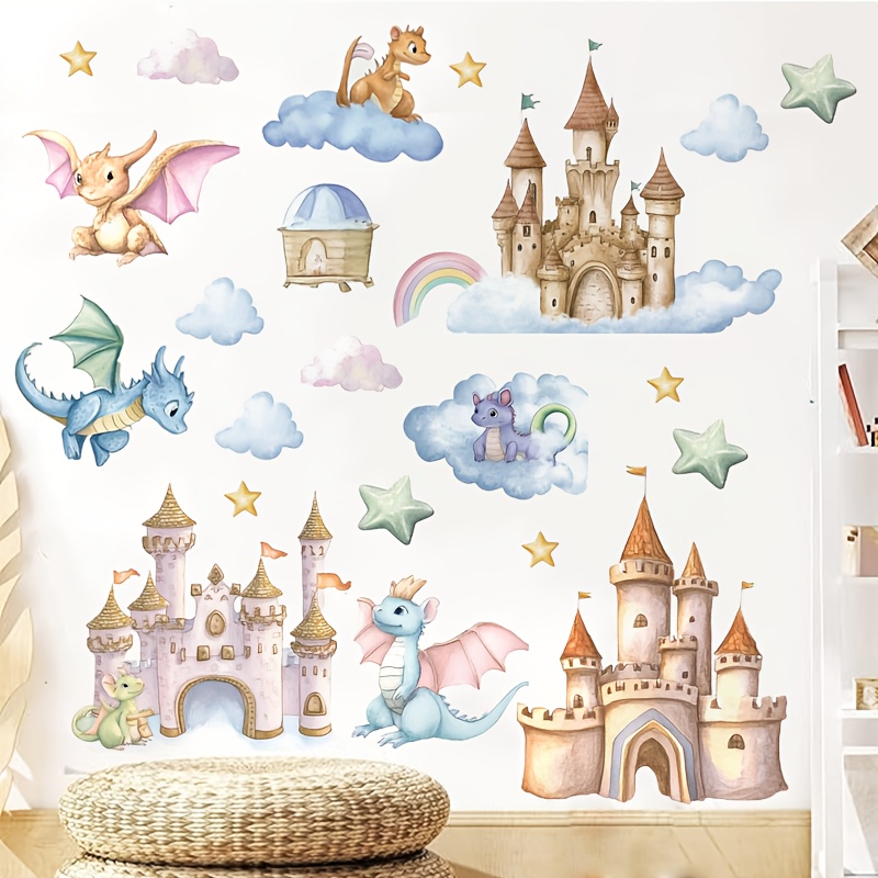 Pegatinas de Pared de Dragón d - Wall Decal Nursery reseña y precio