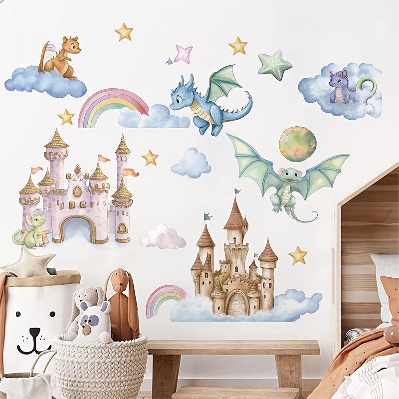 Pegatinas de Pared de Dragón d - Wall Decal Nursery reseña y precio