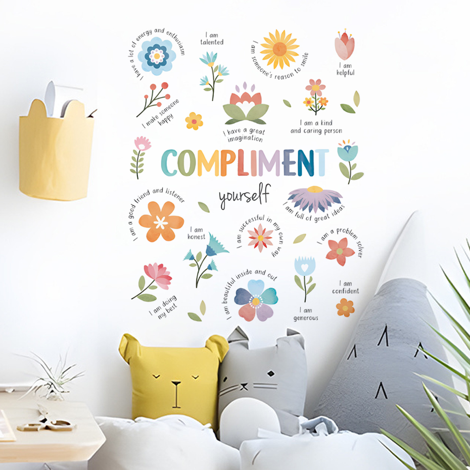 Pegatinas de pared con frases  - Baby Nursery Wall Stickers reseña y precio