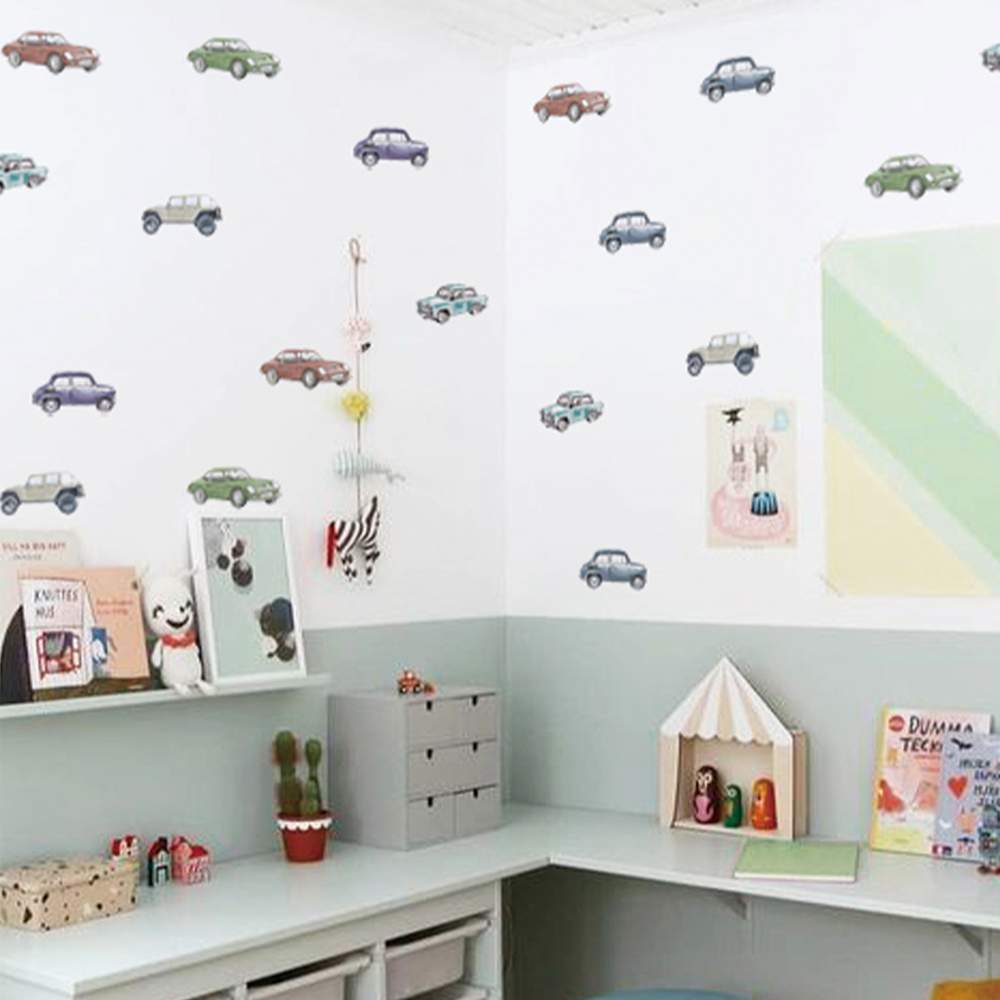 Pegatina de pared de camión y  - Baby Nursery Wall Stickers reseña y precio