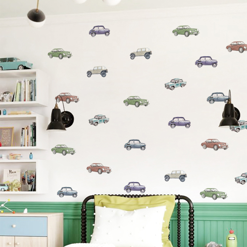 Pegatina de pared de camión y  - Baby Nursery Wall Stickers reseña y precio