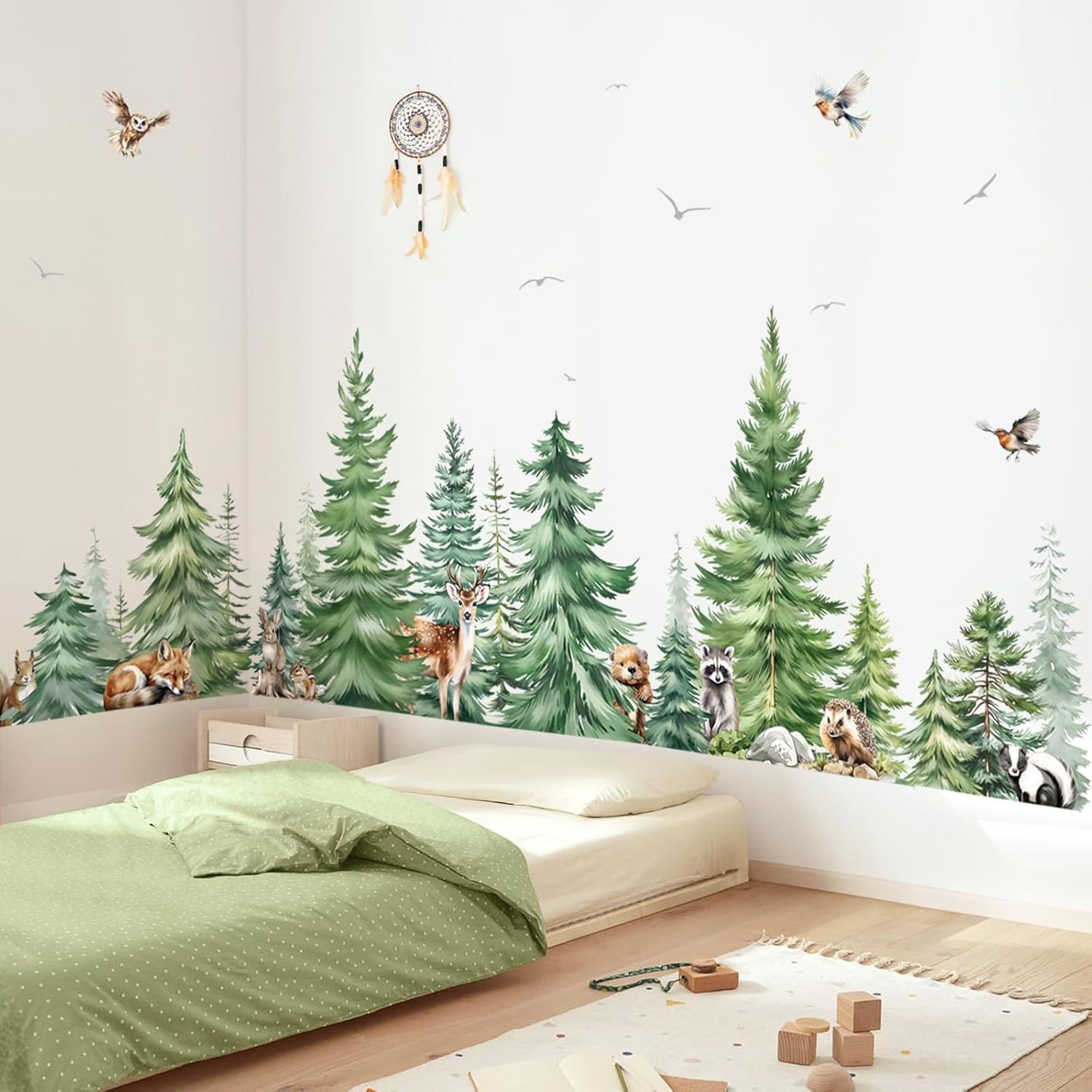 Pegatinas de pared de animales - Baby Nursery Needs reseña y precio