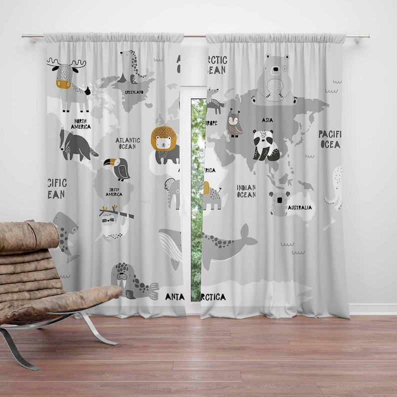 Cortinas para guardería con ma - Baby Nursery Youtube reseña y precio