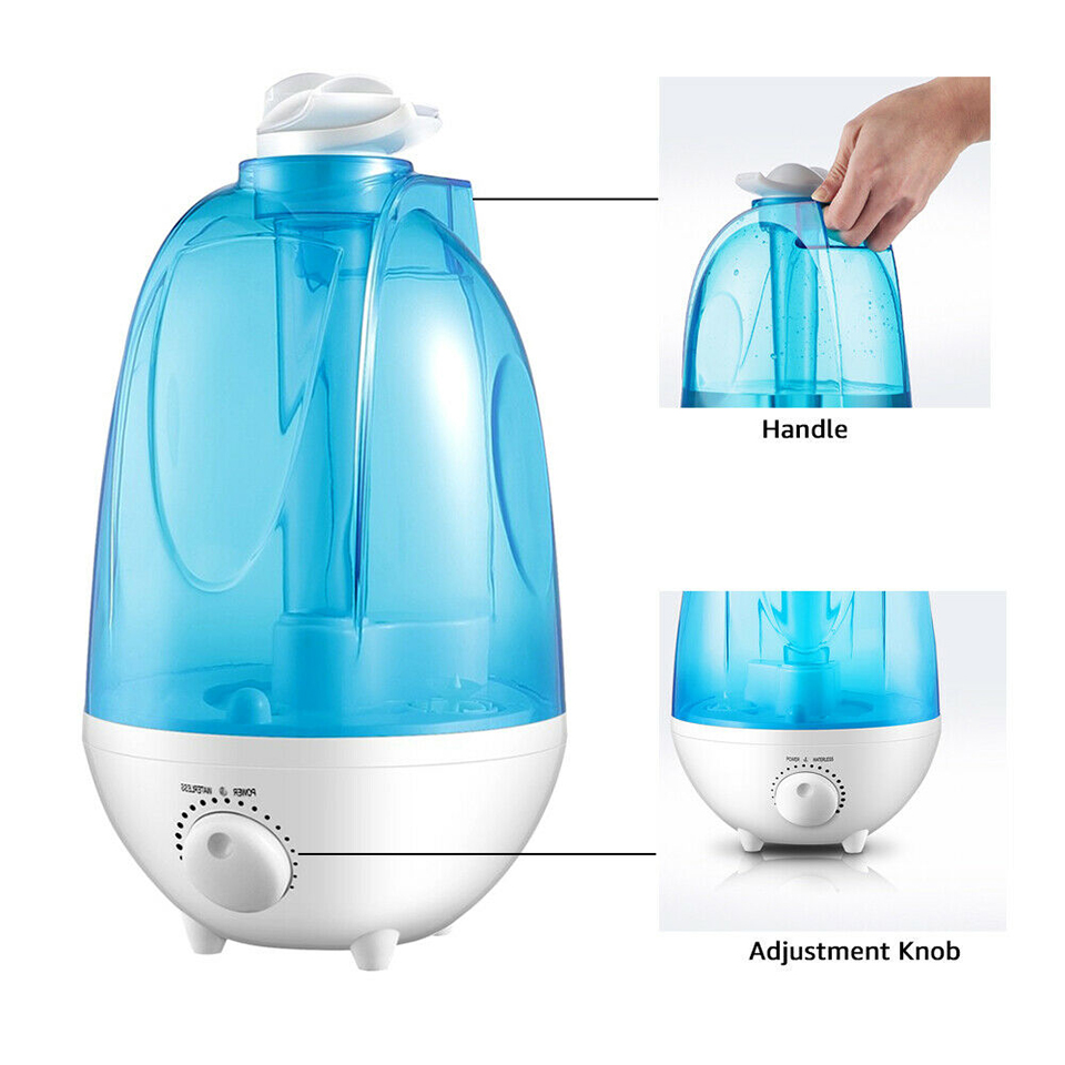Humidificador de aire ultrasón - Baby Nursery Humidifier reseña y precio