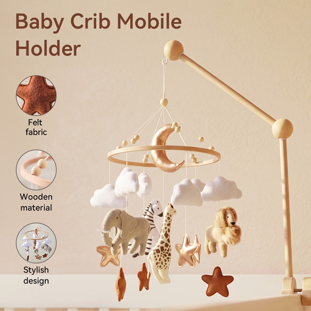 Campana de cama de madera, cun - Baby Nursery Games reseña y precio