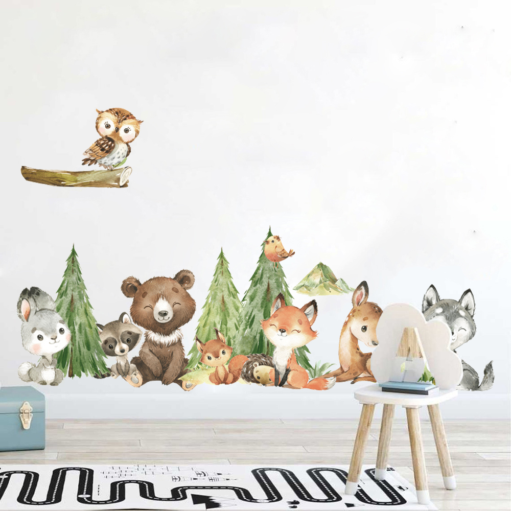 Pegatina de pared de animales  - Baby Nursery Needs reseña y precio