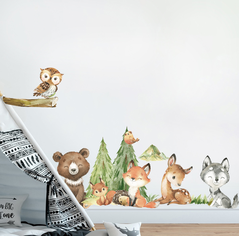 Pegatina de pared de animales  - Baby Nursery Needs reseña y precio