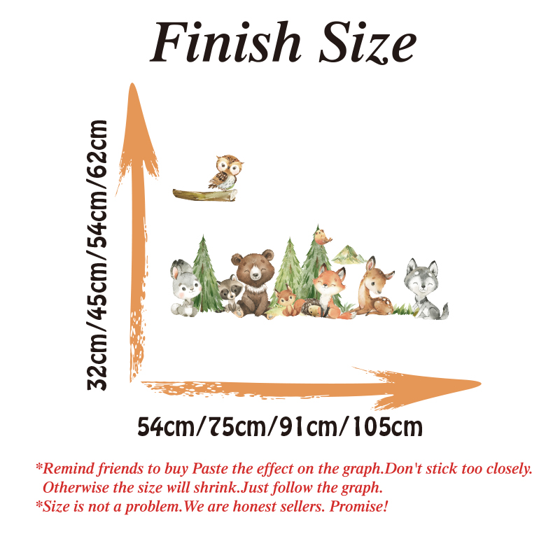 Pegatina de pared de animales  - Baby Nursery Needs reseña y precio