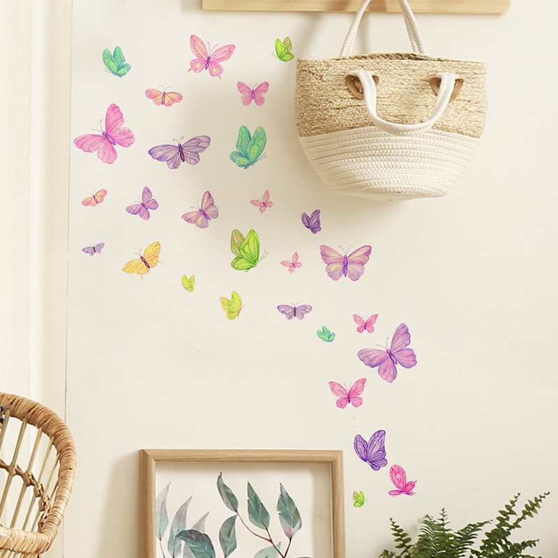 Adhesivos de Pared de Mariposa - Baby Nursery Wall Decals reseña y precio