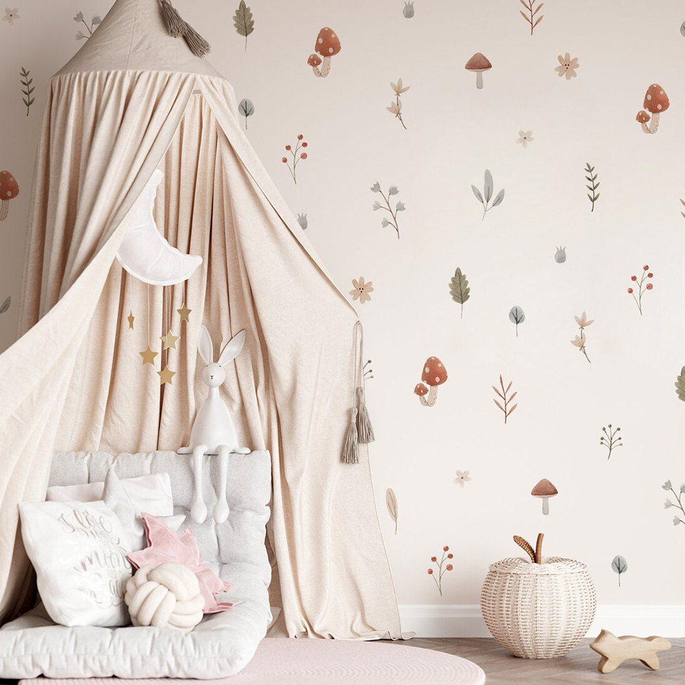 Pegatinas de pared con patrón  - Baby Nursery Package reseña y precio