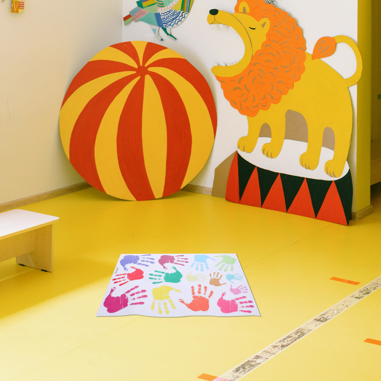 Pegatinas de pared coloridas c - Wall Decal Nursery reseña y precio