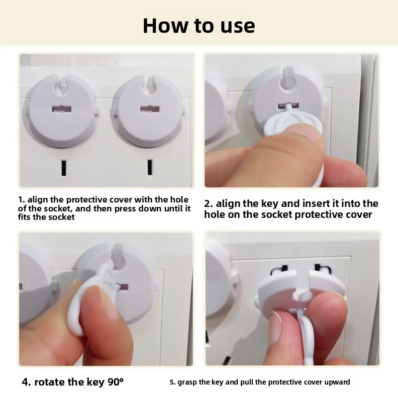 Tapas de seguridad para enchuf - Outlet Cover Childproof reseña y precio