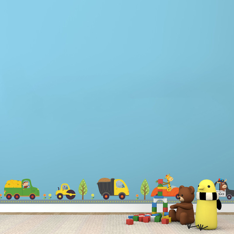 Pegatinas de pared de animales - Wall Decal Nursery reseña y precio