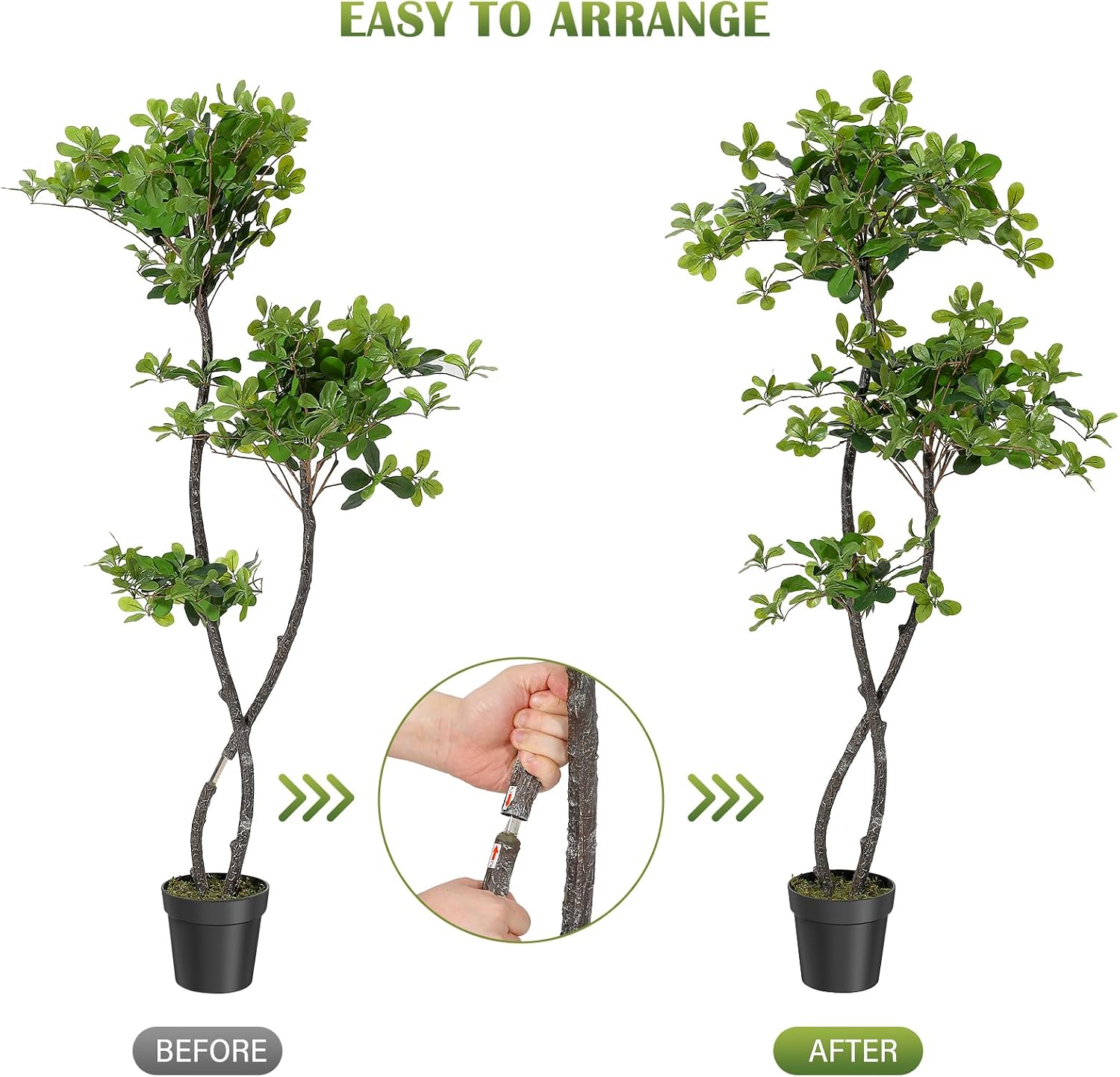 Plantas Artificiales de Interi - Baby Nursery Home reseña y precio