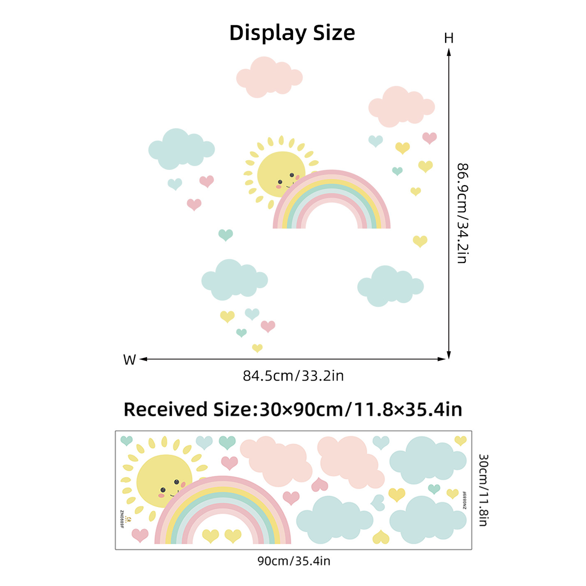 Calcomanías de Pared de Dibujo - Baby Nursery Package reseña y precio