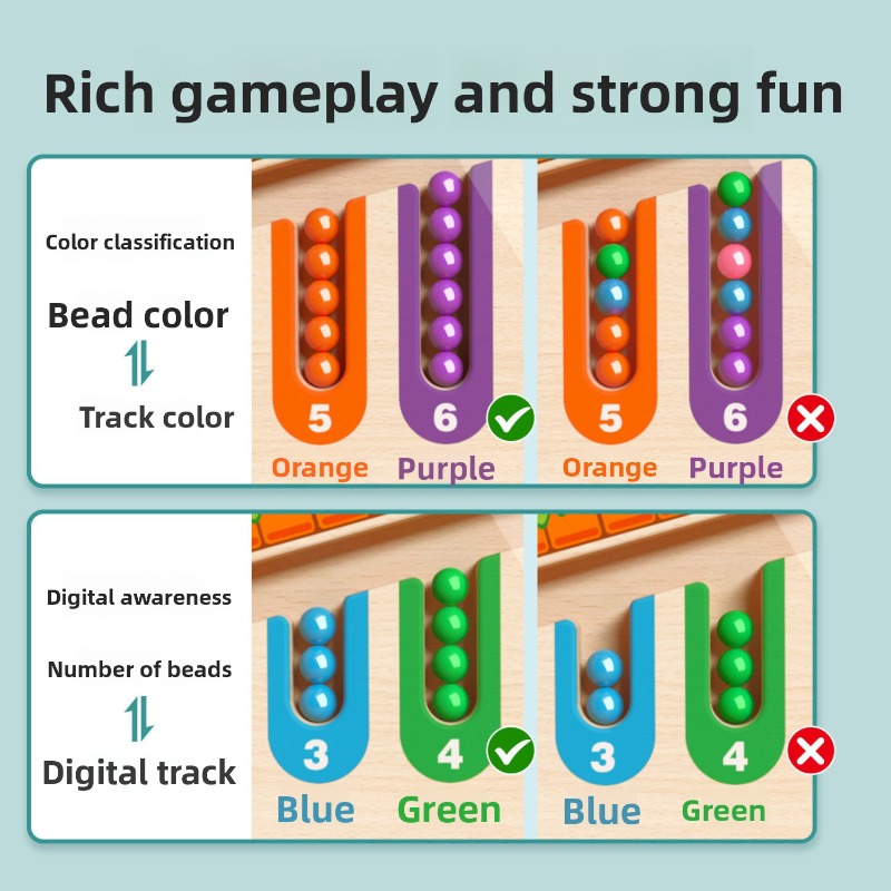 Laberinto magnético de colores - Baby Nursery Games reseña y precio