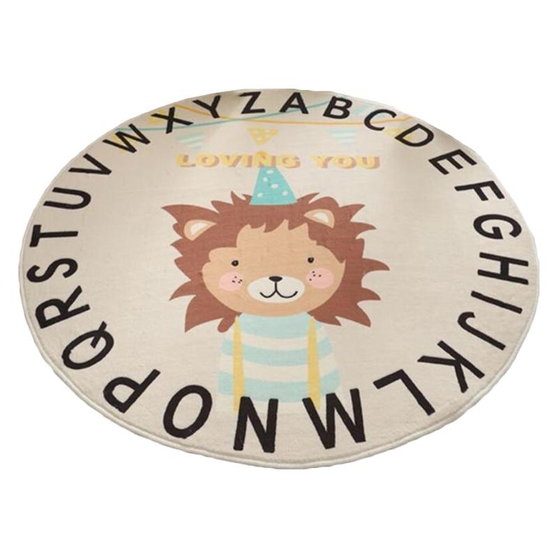 Alfombra Y4UD con estampado an - Baby Nursery Games reseña y precio