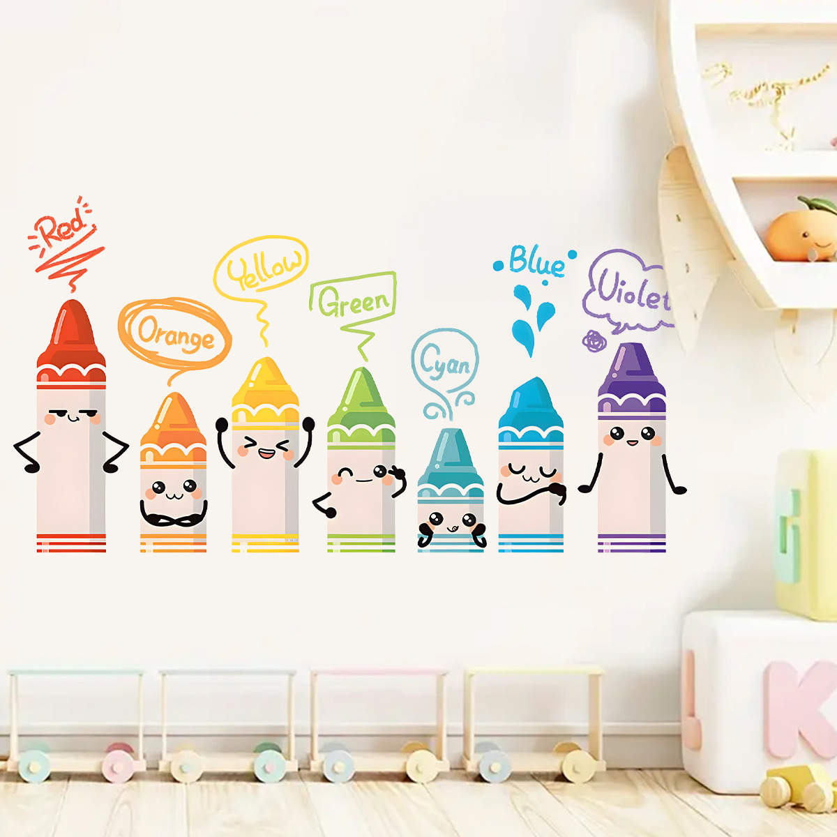 Pegatinas de pared con patrón  - Baby Nursery Needs reseña y precio