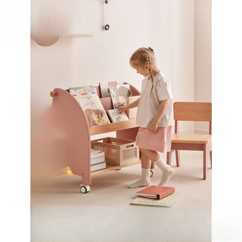 Estantería de madera maciza, e - Baby Bookshelf Small reseña y precio