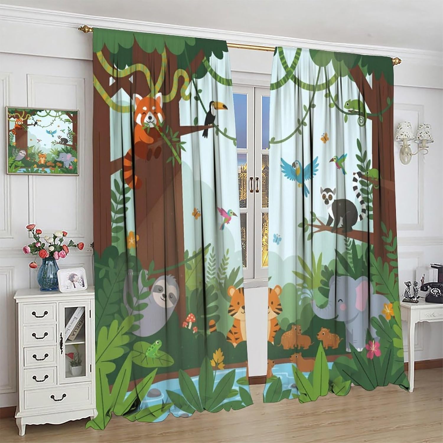 Cortinas Decorativas con Diseñ - Baby Nursery Youtube reseña y precio