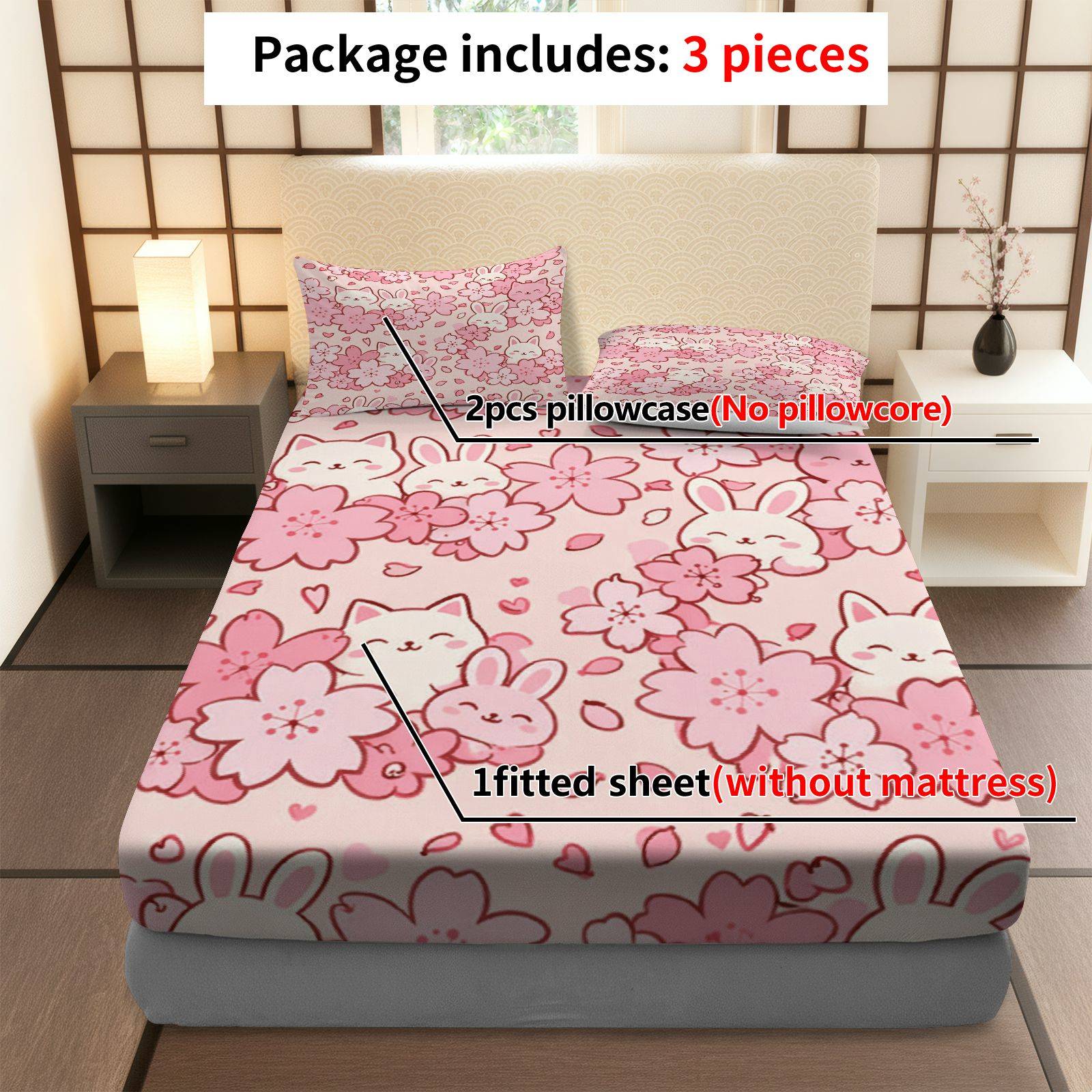 Juego de Ropa de Cama Sakura R - Baby Nursery Home reseña y precio