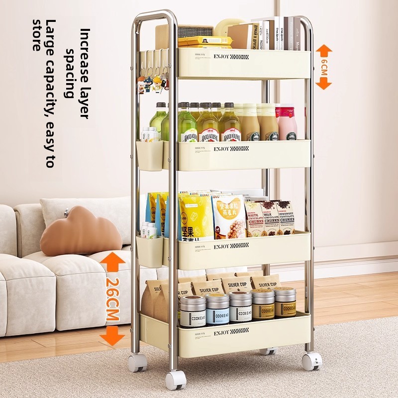 Carro rodante multifuncional,  - Baby Bookshelf Small reseña y precio