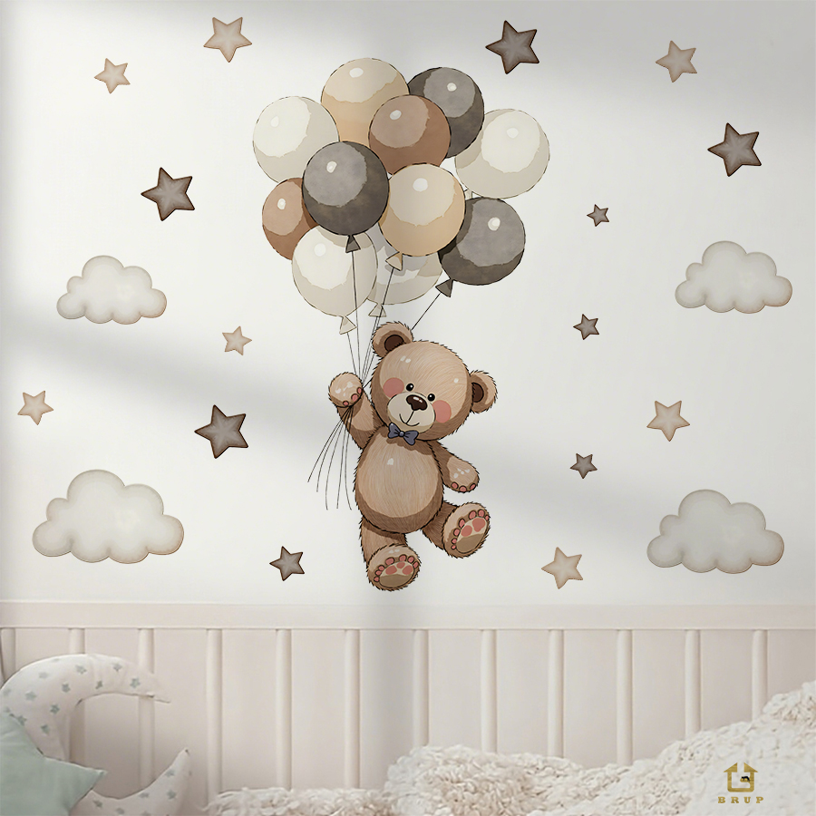 Adorables calcomanías de pared - Baby Nursery Wall Stickers reseña y precio