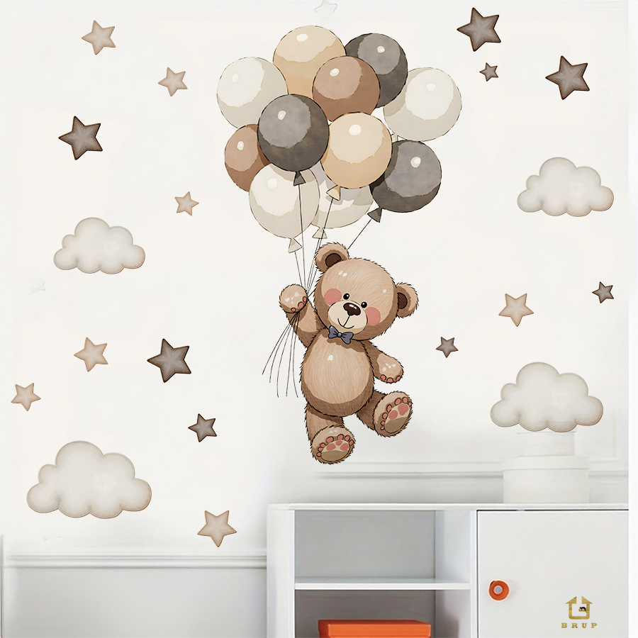Adorables calcomanías de pared - Baby Nursery Wall Stickers reseña y precio