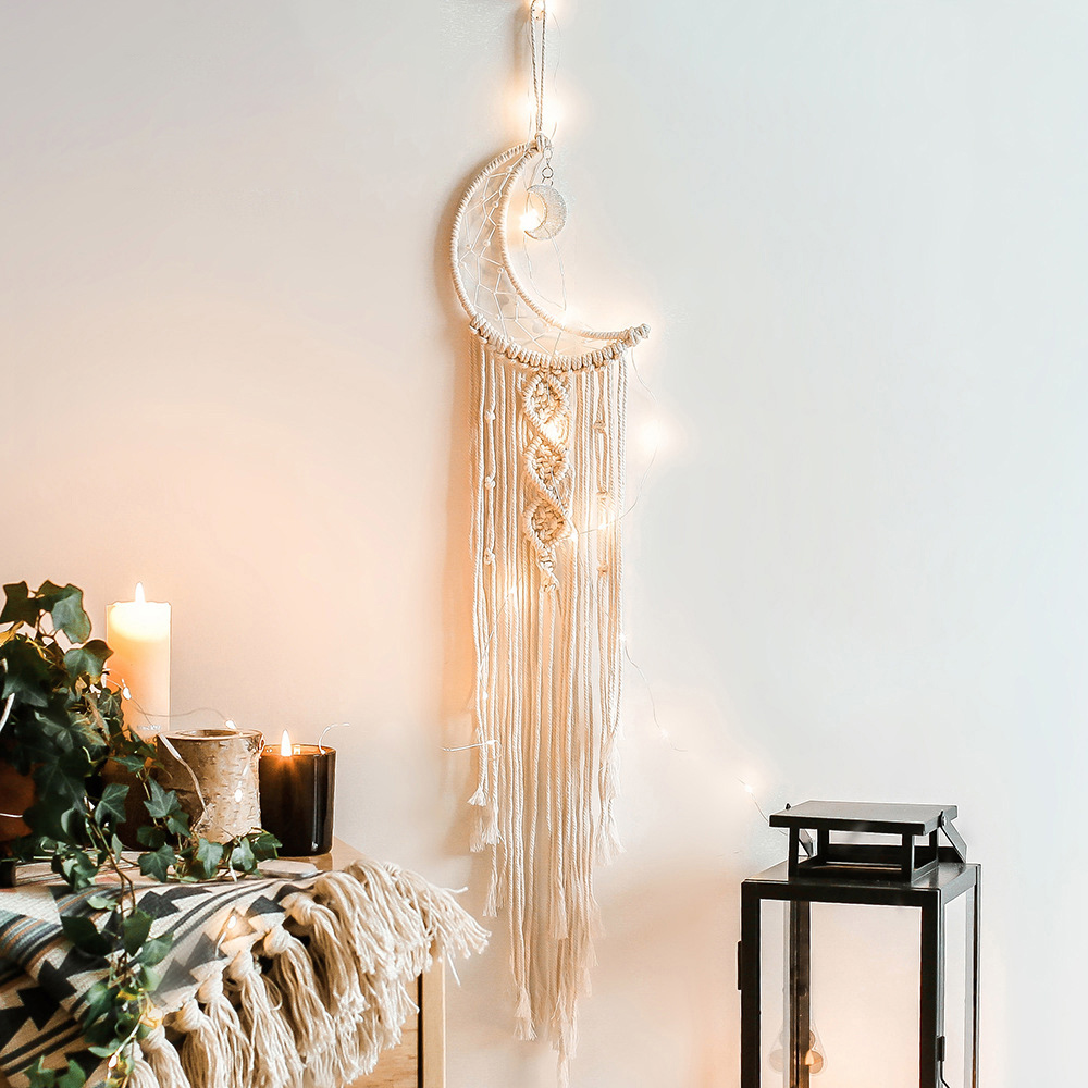 Atrapasueños de macramé, decor - Baby Nursery Needs reseña y precio