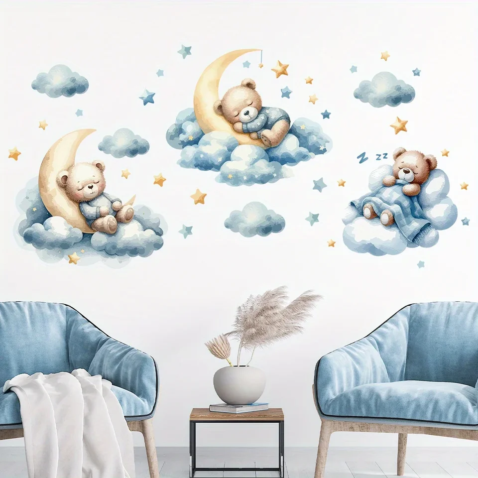 Calcomanía de Pared con Ilustr - Wall Decal Nursery reseña y precio