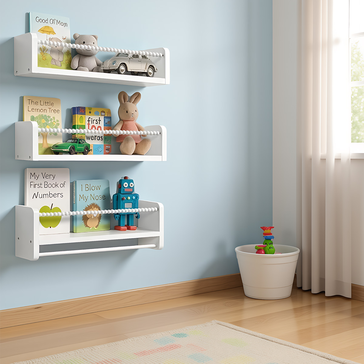 Estantes Flotantes para Libros - Baby Bookshelf Small reseña y precio